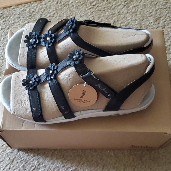 jambu leather sandals